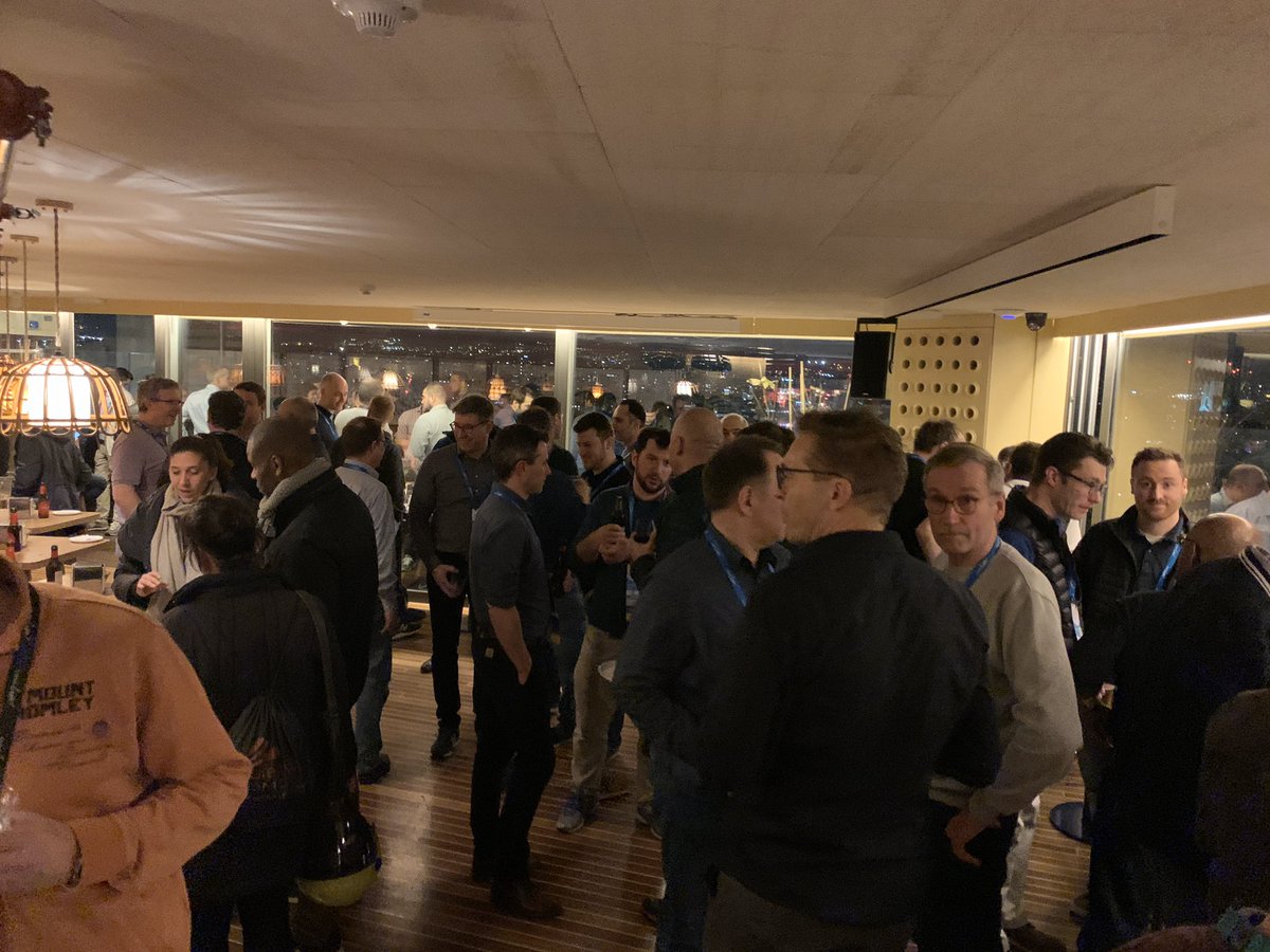 LearningatCisco's tweet photo. A great place to mingle with your fellow #CCIEs here at #CLEUR! #CiscoCert https://t.co/Q7y8hflTMh