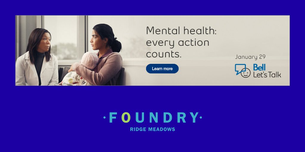 It's <a href="/Bell_Let/">yandreeiii h</a>’sTalk Day, Bell will donate more towards mental health initiatives in Canada by contributing 5¢ for every applicable text, call, tweet, social media video view and use of their Facebook frame or Snapchat filter.

<a href="/Bell/">Bell</a> <a href="/TheFoundryTeam/">Foundry</a> @FoundryRidge <a href="/MRPMCS/">Community Services</a>