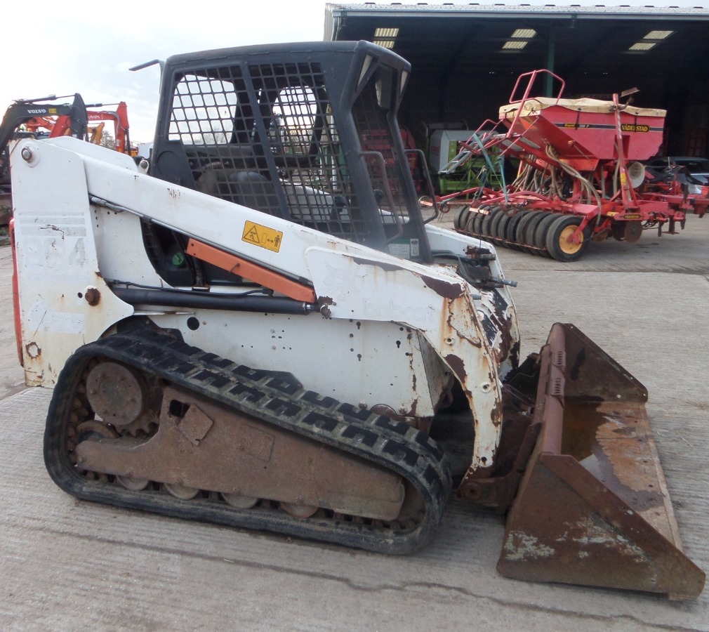 Skid steer fire