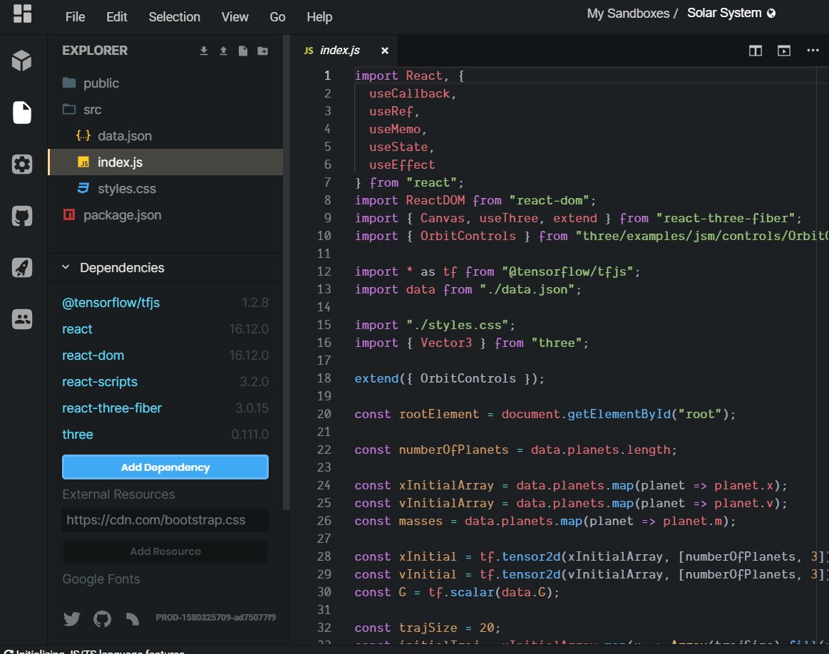 Plasmapause's tweet photo. Day 67 &amp; 68 of #100DaysOfCode 
I've recently discovered CodeSandbox. It's an online editor where you can create projects with dependencies. It's a lot more convenient creating small projects in CodeSandbox then having to install all the packages and dependencies locally. https://t.co/A5DvrFK1fJ