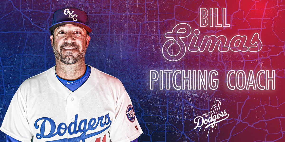 Oklahoma City Dodgers on Twitter "Pitching coach Bill Simas returns to