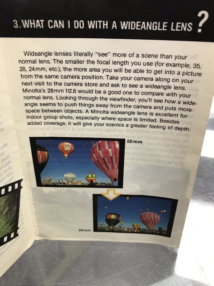 fantailmedia's tweet image. Sometimes the #vintageadvertising material is right on point; #cameratips from Minolta back in the day...