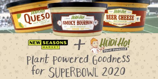 It's DEMO DAY at every single <a href="/newseasons/">New Seasons Market</a> Markets. Be sure to stop by the Solution Center at any location and give these tasty dips a try! Just in time for #SuperBowl2020 #vegansuperbowl #plantpowered #plantbased 

You dip, I dip, we dip. 
#dip