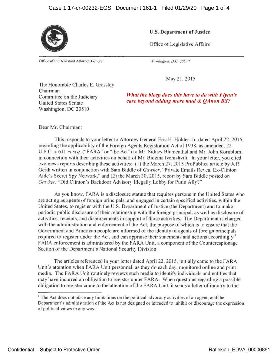 Irrespective to the meritorious arguments QAnon -Flynn is now arguing the fact remains:-you missed the deadline by almost an hour- failed to seek leave for excessive pages- forgot to attach exhibits.This is just sloppy & poor form. Perhaps the ineffective counsel is YOU