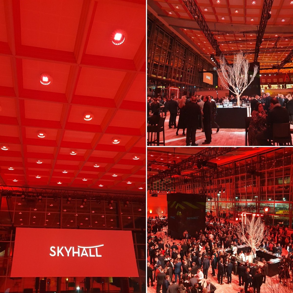 Opening new #skyhall <a href="/BrusselsAirport/">Brussels Airport</a> . Great lookback history vs future. #innovation