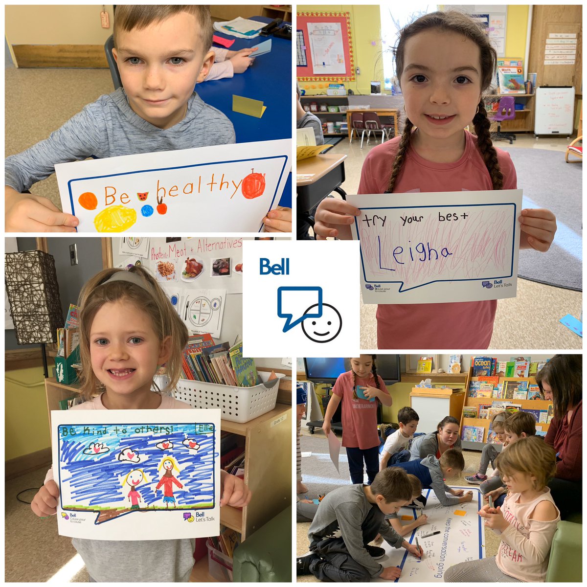 HASlearns's tweet photo. Positive change happens with us and you #BellLetsTalk #HASLearns https://t.co/OeCaJdqoCo
