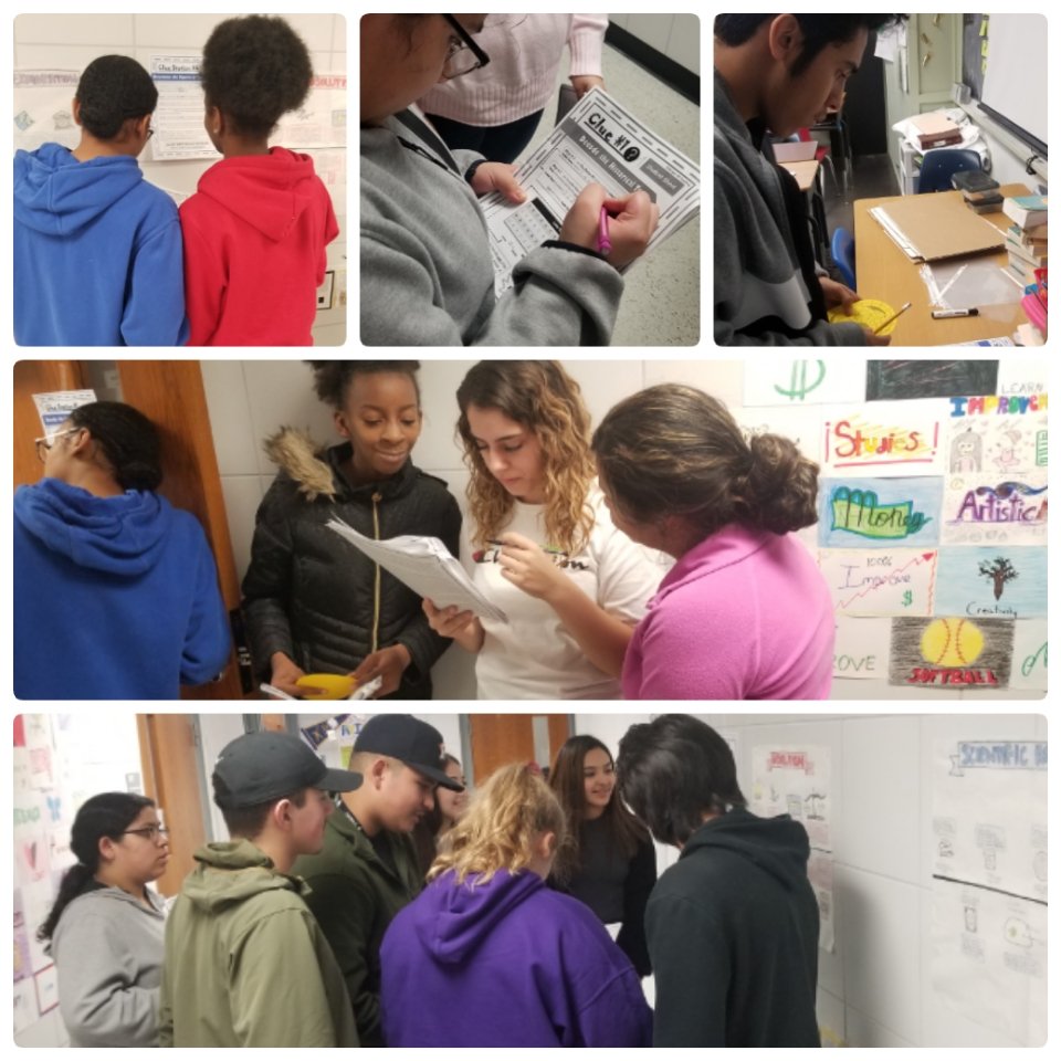 Crod628's tweet photo. #APWorldHistory students using problem solving and contextualization to breakout the Industrial Revolution "Escape Room". #StudentEngagement #OakCliff #HistoryCanBeFun ๐ @Sunset_Bison https://t.co/CH8UdZHLMj