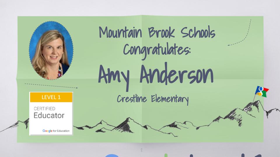 stanbridgep's tweet photo. Congratulations to Crestline's Amy Anderson on her GCE Level 1 Certification. @crestlinetweets  #mbtrek #mblearn https://t.co/IzAGWHxkxc