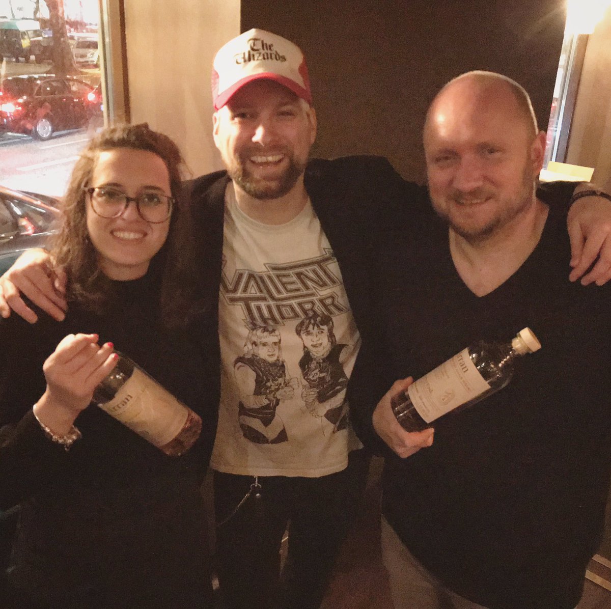 tooobi_hh's tweet photo. What a great #whisky evening this was! Cheers to @ArranWhiskyMari of @ArranWhisky & Flo of #KammerKirsch for pouring me some seriously awesome drams! See ya again tomorrow at #HanseSpirit! 🤗 https://t.co/AqVEVrbReE