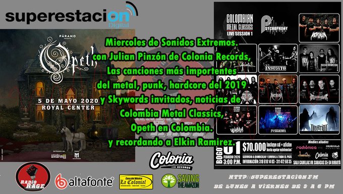 Arder En Tus Labios de <a href="/sixvsix_rock/">Six V Six - Power Rock And Roll</a> hard rock en <a href="/Radiorageofi/">Radiorageoficial</a> de <a href="/Superestacion/">Superestación</a> #Rockcolombiano
superestacion.fm/index.html