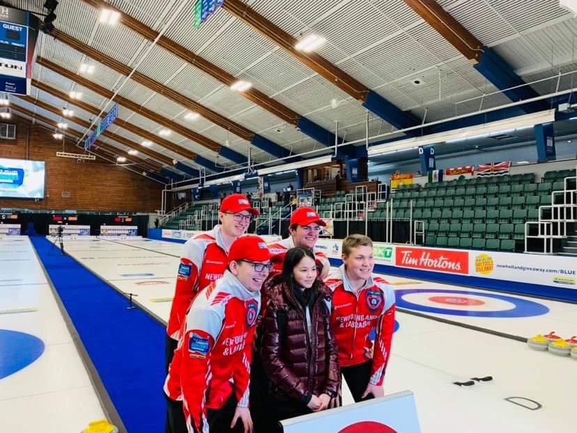 Another big thank you goes out to our future star Celia and her sister for cheering us on throughout the week! It was a plesure to have you join us for our warmup and all of the support was truly appreciated! <a href="/CurlingCanada/">Curling Canada</a>