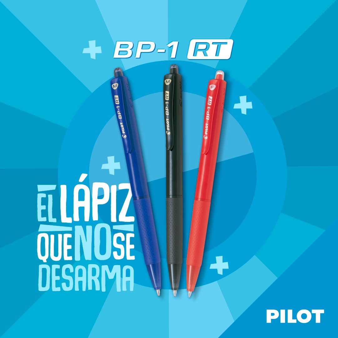 PilotChile's tweet photo. 🏋️‍♀️ 💪 🏋️‍♂️
BP-1 RT <<El Lápiz que no se desarma>>
Con un cuerpo completamente sellado y sin piezas removibles hacen a PILOT BP-1 RT el lápiz retráctil más indicado para su uso en industrias alimentarias… https://t.co/8ZmbPnJcz4 https://t.co/ec7IjYQ3zc