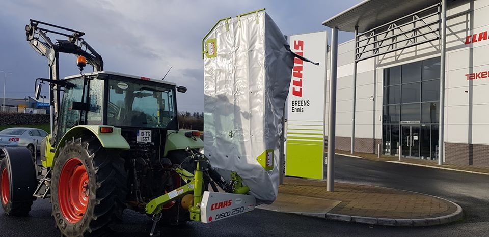 BreensOfCashel's tweet photo. New Claas Disco 250 Mowers in stock. These 8ft mowers are again on SPECIAL OFFER this year, direct from #CLAAS.
@CLAASFINANCE 0% Rate available over 3 Yrs = 1 + 2 Payments.
Contact us on 065-6841000 or 062-61356. Don't delay, offer only while stocks last. #breens #claasdisco https://t.co/pWsJQsfY9N