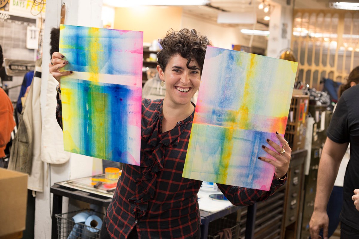 mohawkpaper's tweet photo. At the end of last year, we held 3 small workshops across the US, engaging and celebrating with the act of making for makingโs sake. Learn more and enter to win a print from one of the workshops: https://t.co/eYvj4RamkB
#MakeWithMohawk https://t.co/iuqAvQagZn