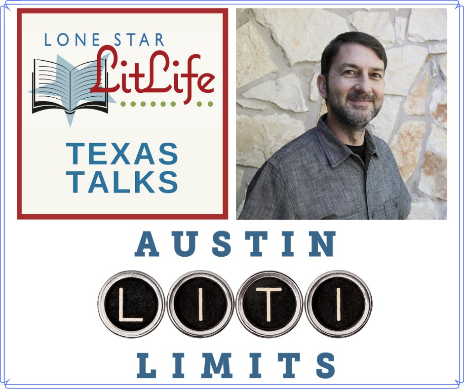 LoneStarLit's tweet photo. This week on #TexasTalks, we feature #AustinLitiLimits and @larbrill interviewing @scottsemegran , who is fresh off his #TexasAuthorProject award win. Watch on #LoneStarLit! #bookishtexas #authorinterviews #texasauthors #literarytexas #AustinAuthors
https://t.co/bZceMrcjO7 https://t.co/ETEj2431iL