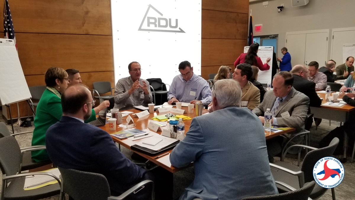 NCAviation's tweet photo. An enlightening and productive time today as we heard from community and aviation leaders from all over the state to kick off our Business Development Strategic Planning sessions! https://t.co/ksu6DRjEkb