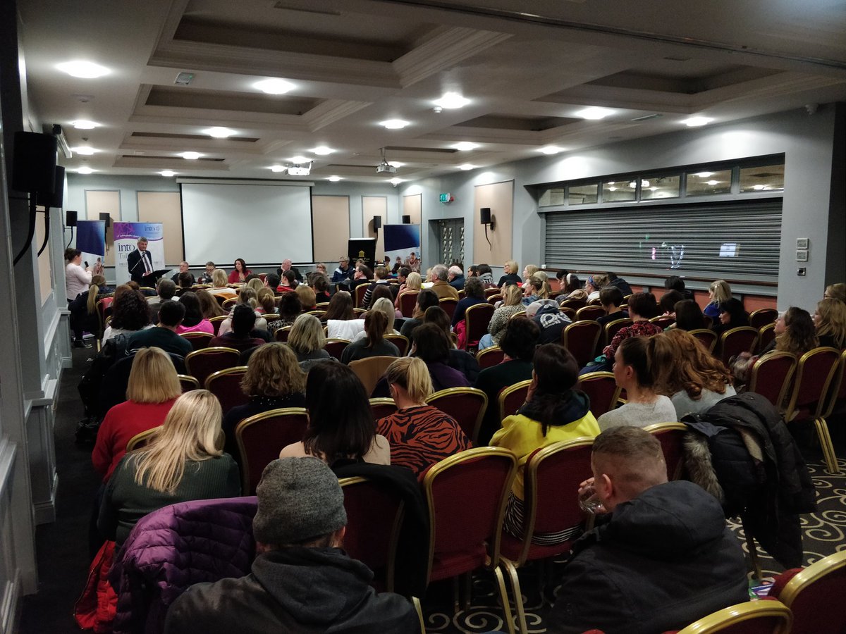 TullamoreINTO's tweet photo. Big turn out of teachers, parents and members of the community for the Laois/Offaly Hustings #wherefuturesstart #GE2020 @INTOnews https://t.co/72id3Ukuat