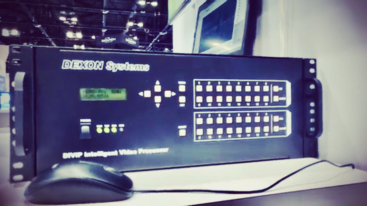 DexonUsa's tweet photo. Experience the difference with DEXON #4K60 matrix and video processor

#avtweeps #proav #presentationmatrix #controlroom #videowall #missioncritical
https://t.co/XcOk0WsLPO https://t.co/ri186Kf0wv