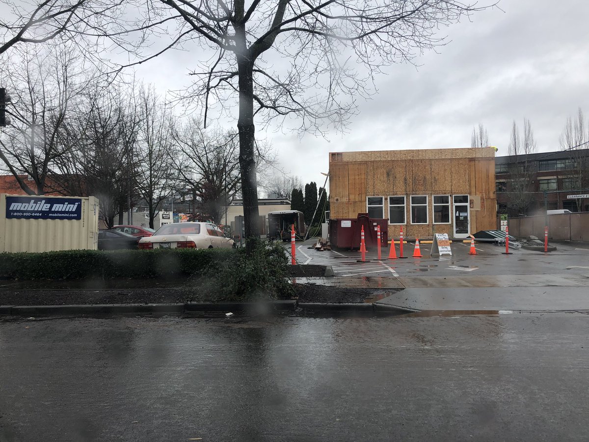 Randay206's tweet photo. 🌮🚨Taco Time Alert: Rainier is under renovation. I had no idea! Drive-thru still open, but was hoping to make an “official” visit today. It’ll have to be later! @talkintacotime https://t.co/6CVTY0W1RD