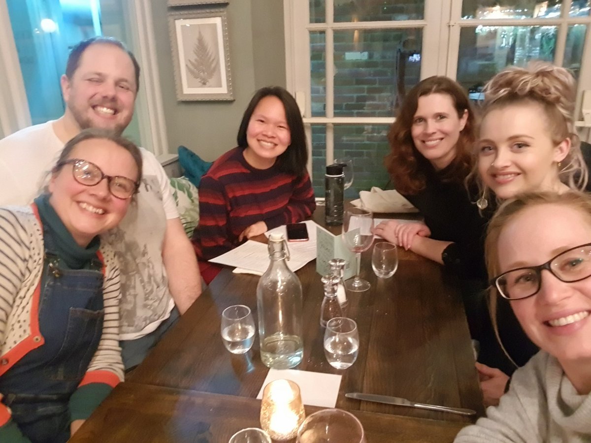 Fantastic first ROTTERs Exeter meeting for 2020! Invigorating conversation around the first steps into research, talking about people's current projects, and plans for future studies. Inspiring!

#ROTTERsSW #otresearch #occupationaltherapy #WeAreResearch