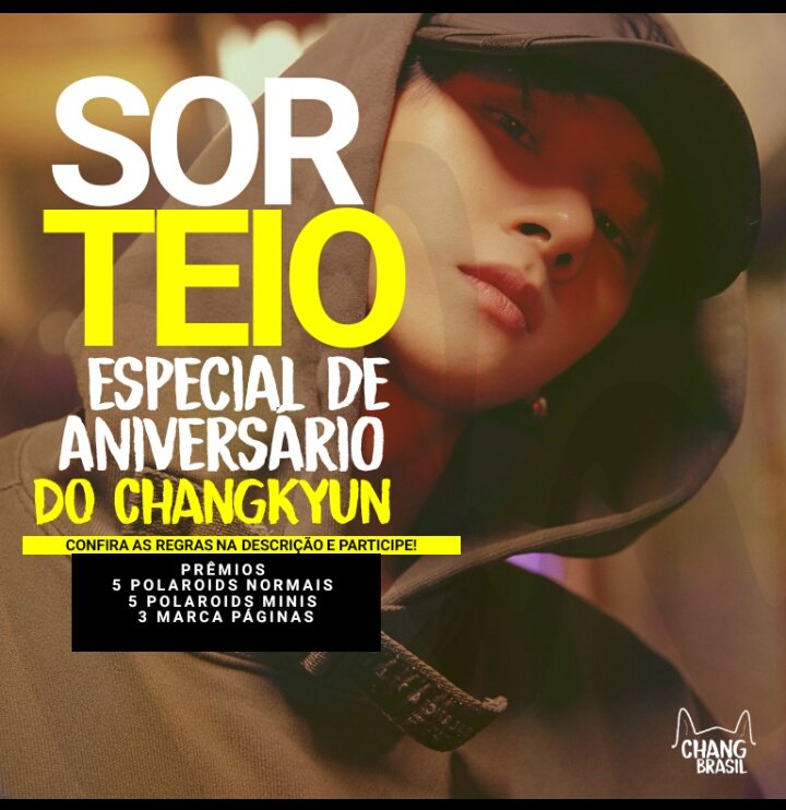 ChangBrasil's tweet photo. • SORTEIO DE ANIVERSÁRIO 🍰 •
Como vocês sabem janeiro foi o mês do aniversário do #Changkyun, e a CB resolveu trazer um sorteio especial pra vocês. Para participar é simples
1. Esteja seguindo a @ChangBrasil
2. Dê RT e FAV nesse post
3. Marque 3 amigos
📌Data do sorteio: 20/02 https://t.co/oloGLA3Ez8