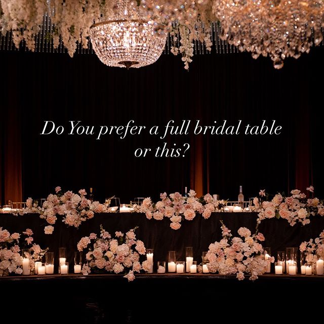 Which do you 💓? #Annawang #annawangstylist #weddingplanner #florist #bts #weddinginspo #sydneyweddings #bridetobe #shesaidyes