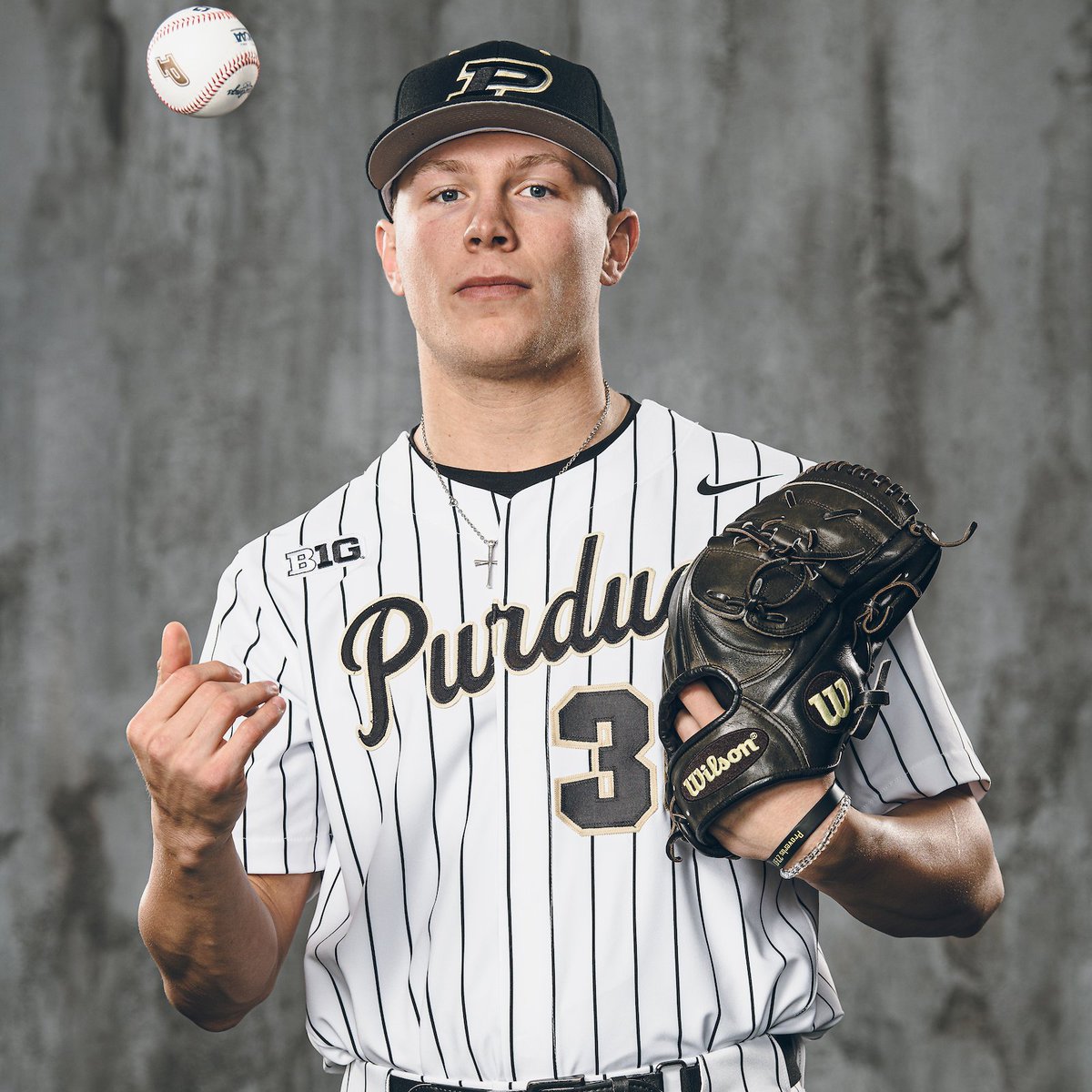 PurdueBaseball's tweet photo. 🔥 @TrentJohnson__8 ranked 8th among B1G pitchers on @D1Baseball's list of Top 150 national arms from an analytics perspective.

DYK: Among Boilers w/ at least 75 career innings, he's our all-time leader in Ks per 9 (9.94) &amp; fewest hits per 9 (5.68).

🔒 https://t.co/4lTBILHpVj https://t.co/s3zwc8gNoA