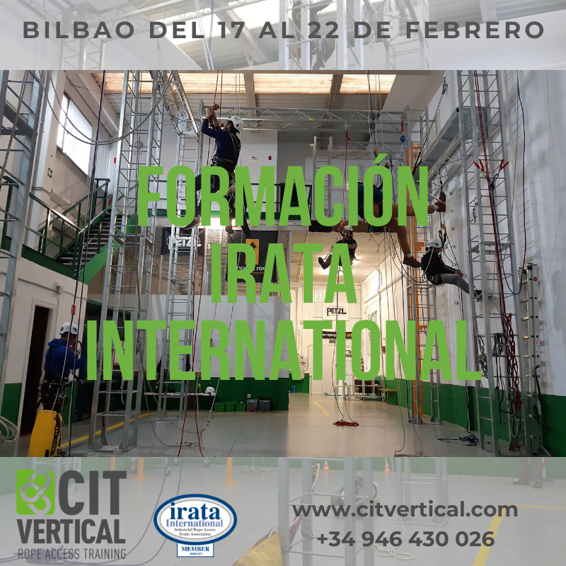 citvertical1's tweet photo. Inicia el año obteniendo la Certificación IRATA! Matrícula abierta a todos los niveles https://t.co/MzRUtSb3PA