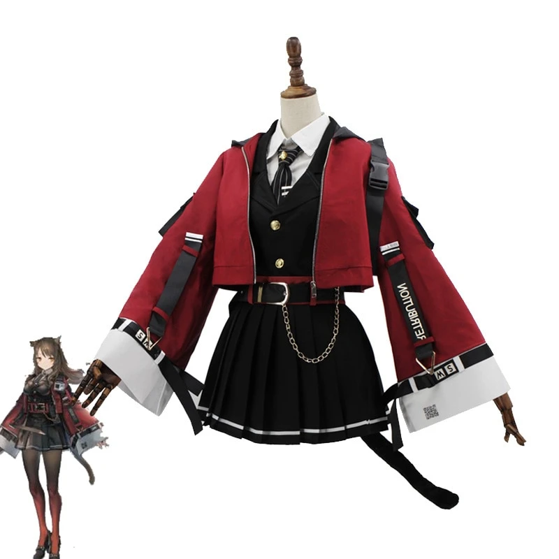 CosplayHeadShop's tweet photo. Just updated! Arknights Texas and Skyfire Texas cosplay costumes! 

#cosplay #arknights #arknightscosplay #anime #videogames #cosplayersofinstagram https://t.co/GKWdzj340u