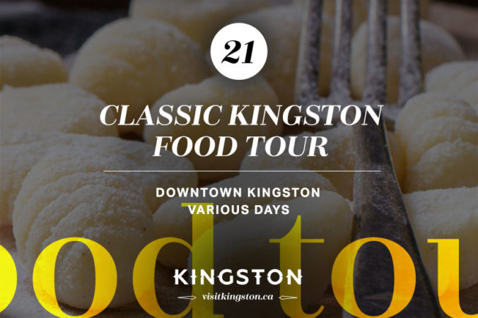 #21 of #25 things to do in Kingston this January: Try a classic Kingston food tour (<a href="/KtownFoodTours/">KingstonFoodTours</a>) bit.ly/35cRoMZ #VisitKingston #FreshMadeDaily #YGK