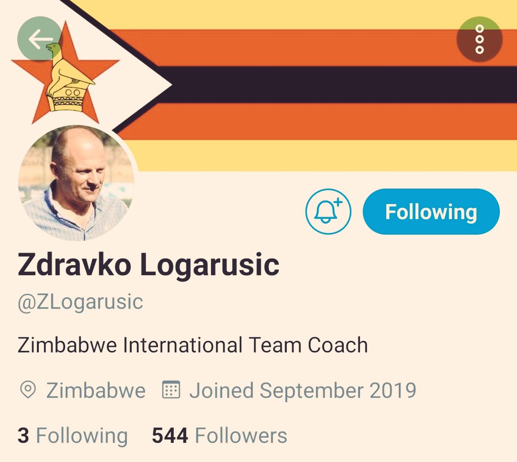 BulawayoChiefs's tweet photo. Welcome to Zimbabwe Coach @ZLogarusic, This is the home of passion and entry by heart p

When the season starts we will show you our Ninjas as we expect to be seeing you watching some games in the City of Kings

Good luck Coach of The Warriors. Let's tweet oftenly https://t.co/9AeXApKuai