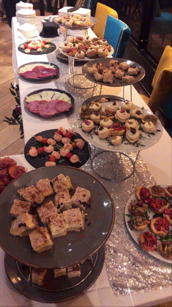 FoodieLiverpool's tweet photo. Italian buffets are my most favourite 🇮🇹 thank you @myjustinos for the gorgeous evening and @ubiquityprm for the invite. Such a fab place!
#liverpool #liverpoolfoodie #liverpoolitalian https://t.co/ZQicpjsUiC