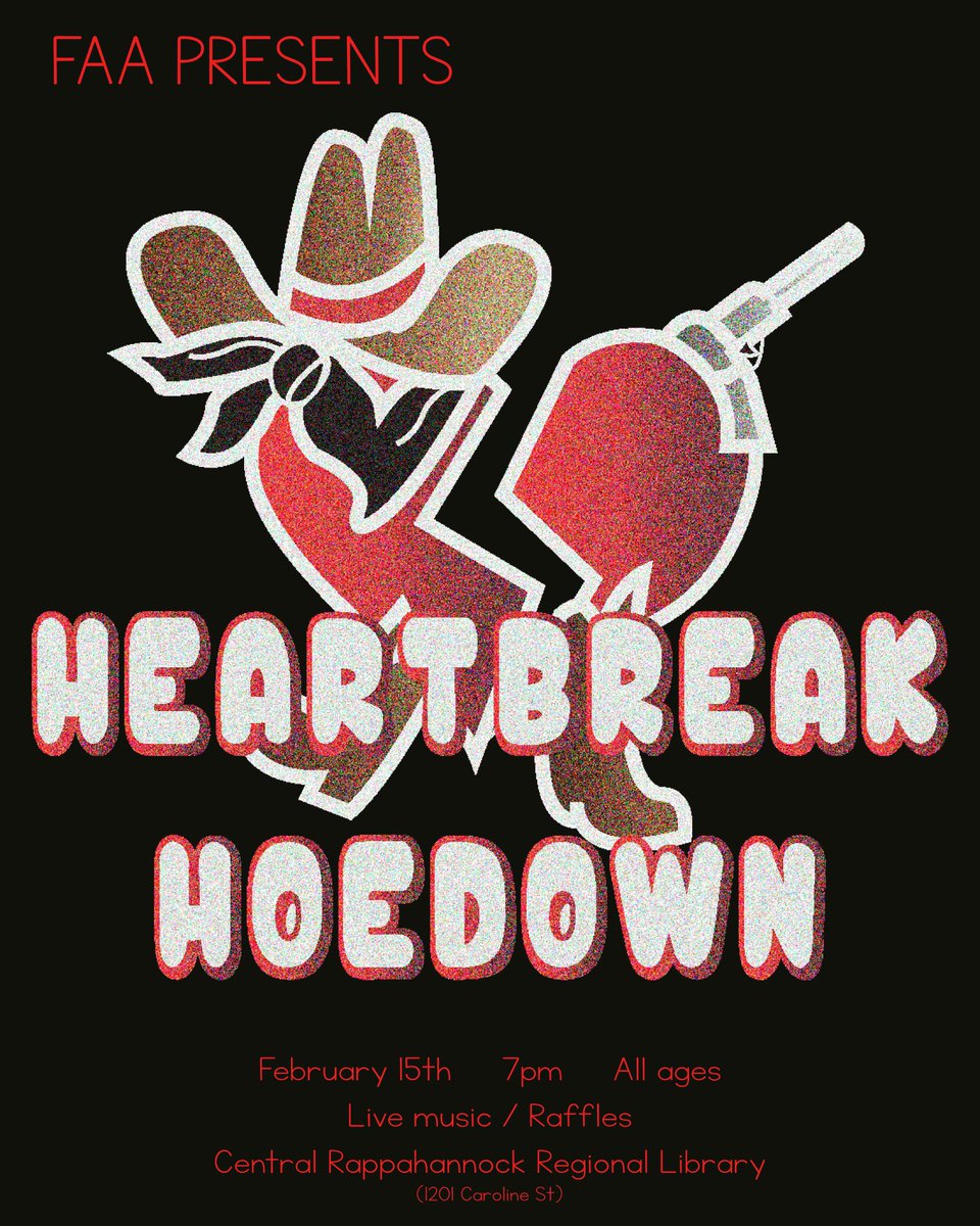 Want to dance? single or not we’ll have live music and raffles 💔

Tickets available: eventbrite.com/e/hearbreak-ho…