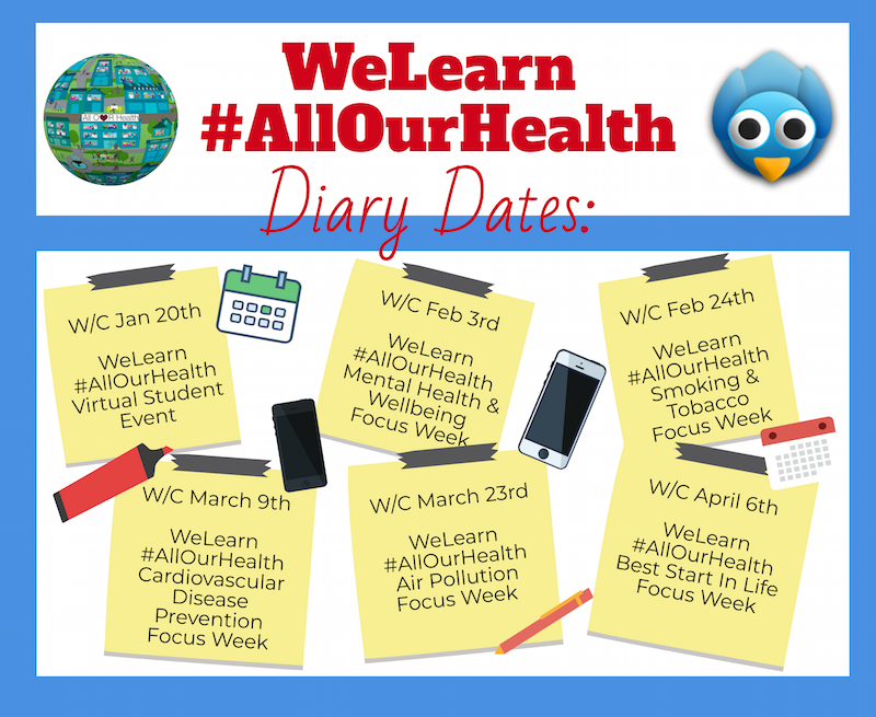 WeStudentNurse's tweet photo. #WeLearnOutLoud next week is Mental Health &amp; Wellbeing week, join in this amazing virtual student event! 

We will be there and hope you will too, full details below 

#WeStNs #AllOurHealth @WeNurses
 
https://t.co/gThsZHENKl https://t.co/iwHsCgo8nq