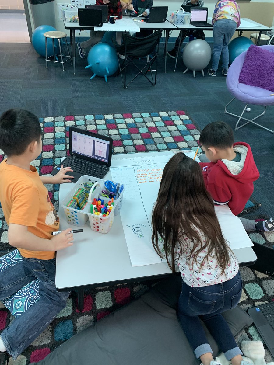 GaffneyTamara's tweet photo. INSPIRE- Students don’t know what they don’t know... YET! My 3rd grade group is all about diving into content and figuring out how much they know about systems. @engage_learning @bryant_ele #activelearningcycle #collaboration https://t.co/ZjtIgET1lP