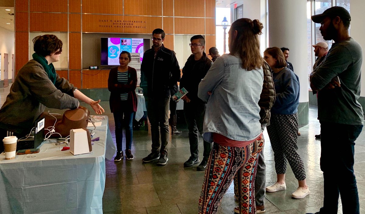 DukeGWHT's tweet photo. Excited to see so many supporters at our event for Cervical Cancer Awareness Month! #CervicalHealthMonth #EndCervicalCancer #GWHT @DukeU @DukeGHI https://t.co/9lflsLq3sg