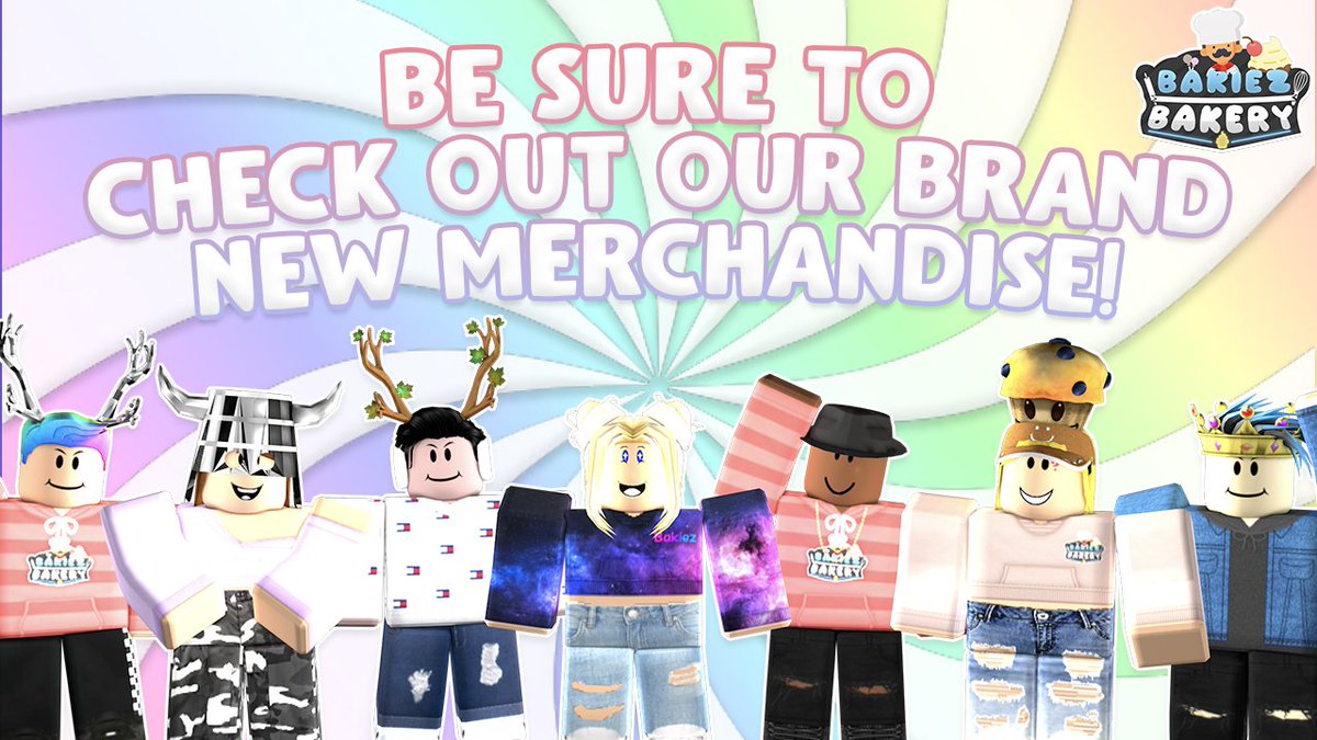 Bakiez Bakery On Twitter New Merchandise Out Right Now Go To This Link To Start Shopping Https T Co 57jjoxizyo - bakiez bakery roblox group