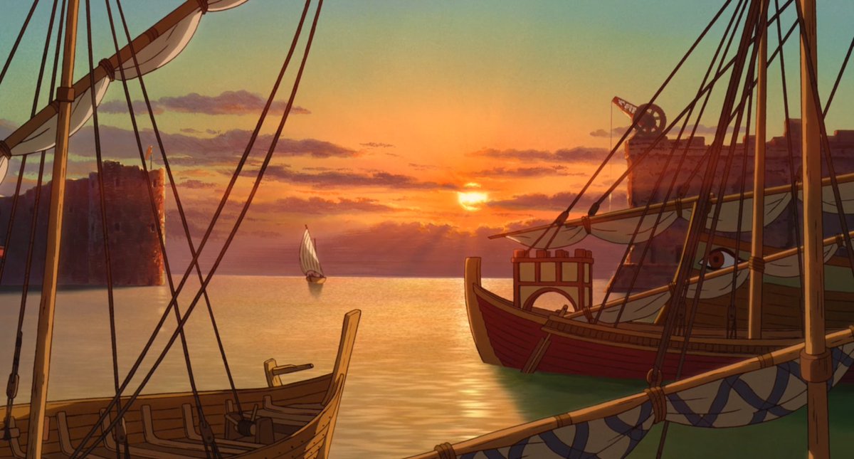 GhibliBrasil's tweet photo. Cenários do filme Contos de Terramar (dir. Goro Miyazaki, 2006)

#ContosdeTerramar #TalesfromEarthsea #GedoSenki #StudioGhibli #GoroMiyazaki #Anime #Animação https://t.co/NdJgEjP09H