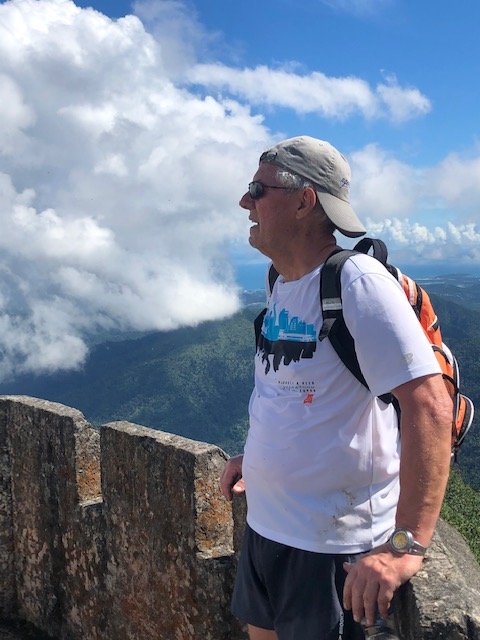Alton is at it again, @DiscoverPuertoRico!  While some may just sit on the beach in the little downtime at a conference, Alton decided to take a 5 mile hike to the top of El Yunque. Puerto Rico’s highest peak.#SuccessfullyDriven #venue #PuertoRico #KansasCity #ausa #kc