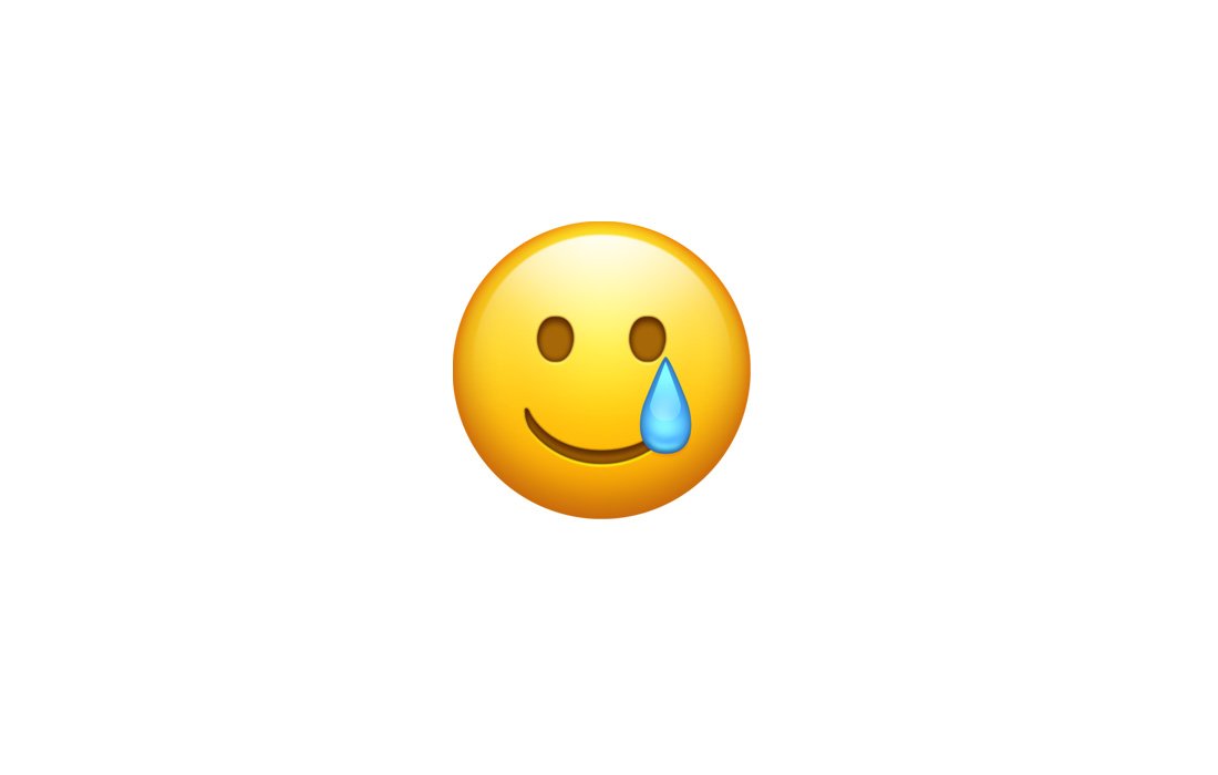 Emojipedia New In Emoji 13 0 Smiling Face With Tear Emoji T Co 4teigz6vbc