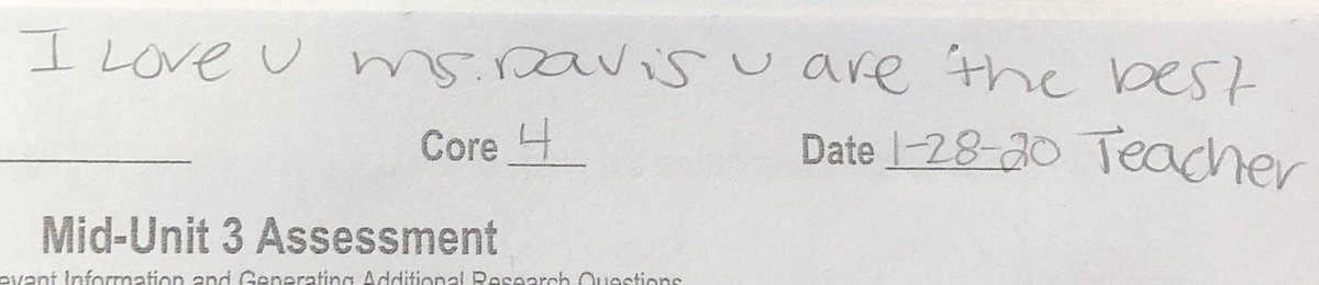 unc_girl1's tweet photo. When you’re waiting at the DMV grading papers, and come across this 🥰 #wfinspired https://t.co/V0vYasjQjw