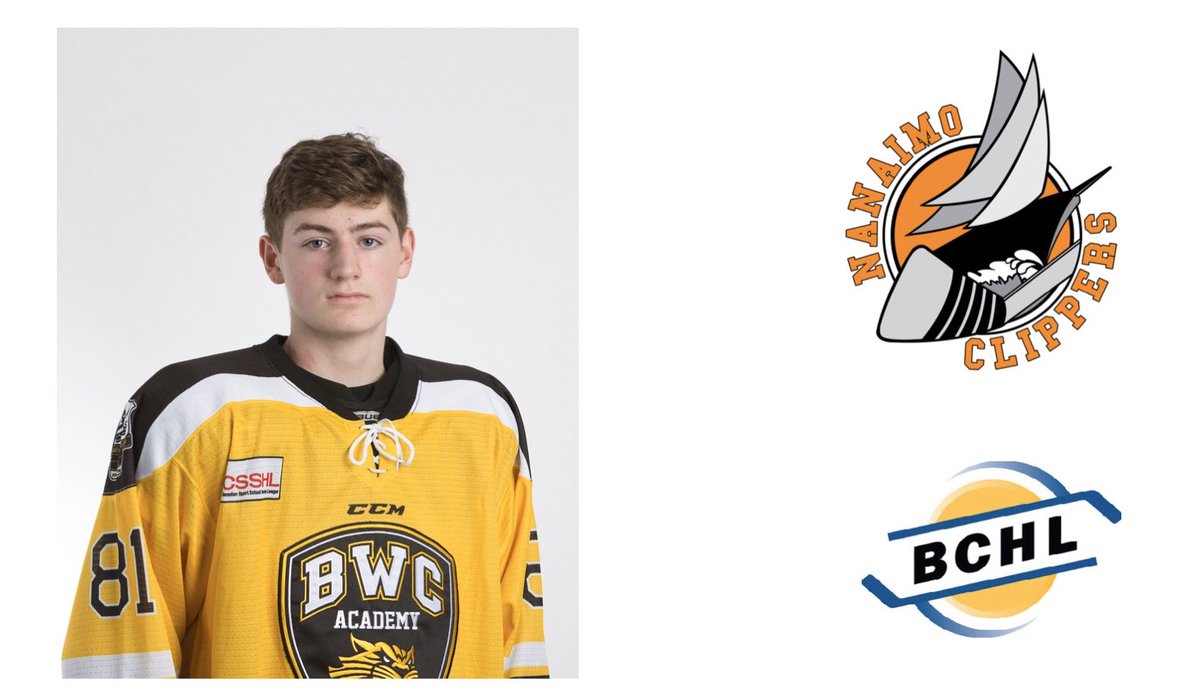 BCHL DEBUT:
BWC student-athlete Jaeger Murdock makes his BCHL debut tonight for the Nanaimo Clippers.