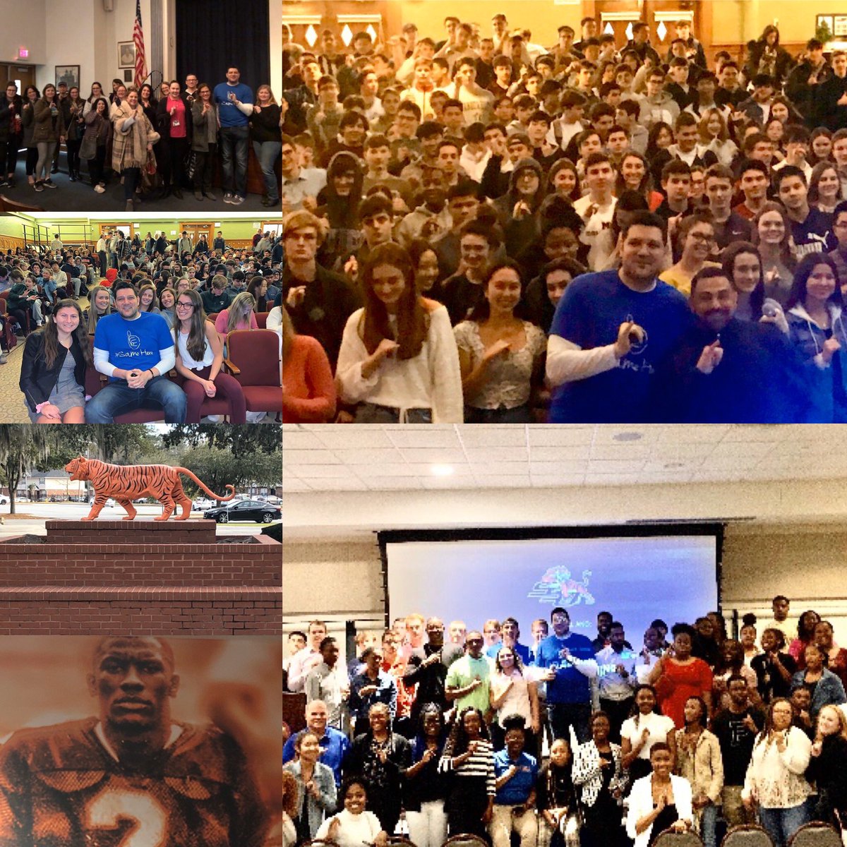 SameHere_Global's tweet photo. Busy wk w/ @savannahstate athletes on Sunday, Floral Park School parents on Monday, @ManhassetUFSD students w/ @ManhassetSupt &amp; @DJSKRIBBLE Tuesday, &amp; now off to work w @SevernSchool in MD. #BellLetsTalk - about how MH is a topic for ALL of us, #5in5: https://t.co/UkJhGpFDj0 https://t.co/66MsKpIMoo