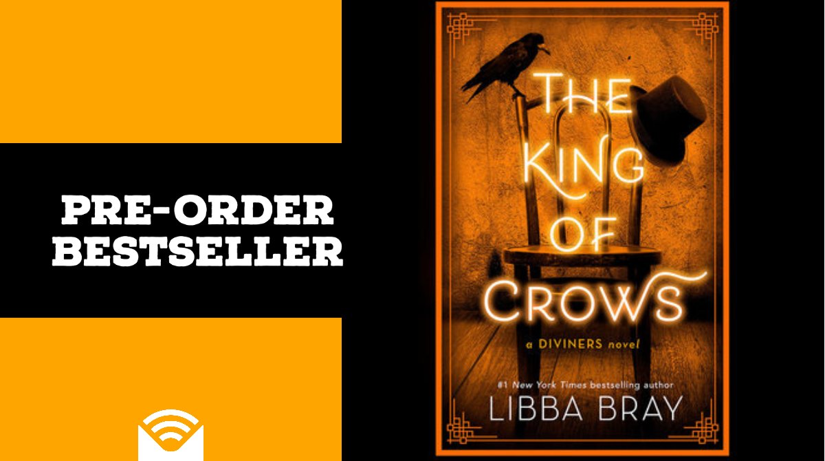librofm's tweet image. @libbabray Congratulations, The King of Crows is currently a pre-order bestseller on Libro.fm! libro.fm/bestsellers/pr… #TheKingofCrows #audiobook #bestseller