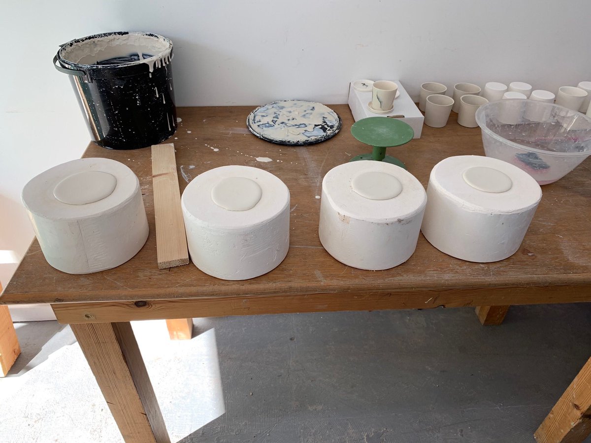 #slipcasting my Parian #porcelain candles Very delicate and have to be timed to perfection But worth it #PotteryThrowdown #potteryclasses #loveclay #loveourstudents 

eastbournestudiopottery.com