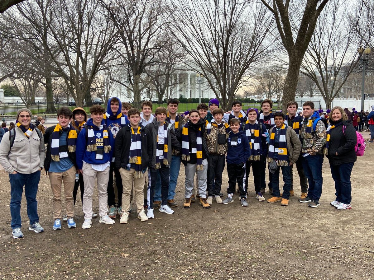SPSWolfpack's tweet photo. Saint Paul's students recently joined hundreds of thousands of students in our nation's capital to speak up for the life and dignity of the unborn as part of the Preaux Life generation. @wolfnationsps #RespectForAllPersons #M4L #RealMenLoveLife (Photos Catherine Tonry) https://t.co/qKQst1XtnG