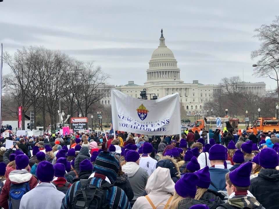 SPSWolfpack's tweet photo. Saint Paul's students recently joined hundreds of thousands of students in our nation's capital to speak up for the life and dignity of the unborn as part of the Preaux Life generation. @wolfnationsps #RespectForAllPersons #M4L #RealMenLoveLife (Photos Catherine Tonry) https://t.co/qKQst1XtnG