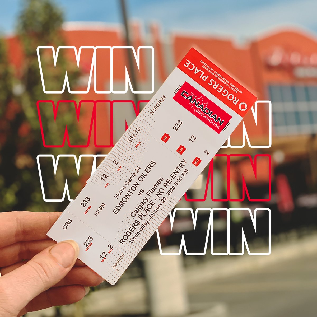 GIVEAWAY! Two tickets to #BOA tonight!

To enter:
1) Follow us on Twitter, Instagram (bit.ly/3aNmfmx) and Facebook (bit.ly/38TbjSD)
2) Retweet this

Winner will be chosen at 5:00pm. Must be following to win.

S: $7.99 Tankards of Molson Canadian &amp; Coors Light