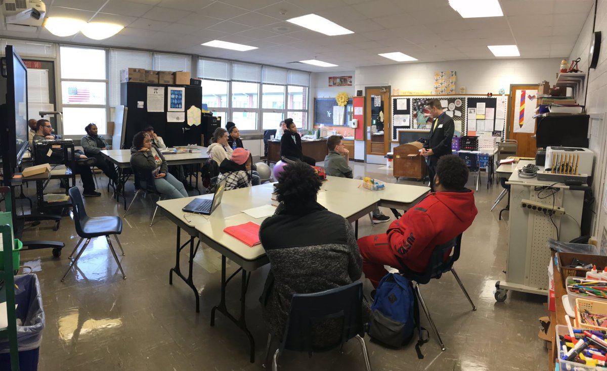 Liberty students exploring the business career!!