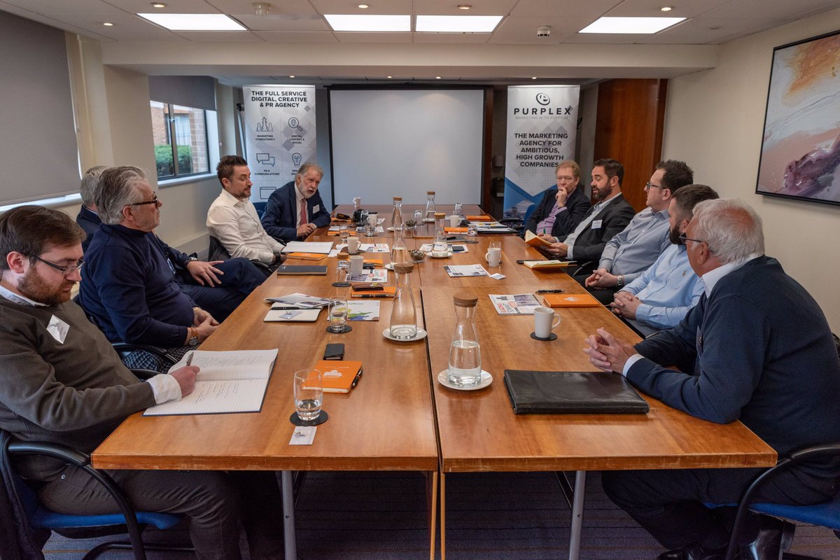 SamCrossPurplex's tweet image. Enjoyed hosting the first @PurplexUK roundtable event yesterday with the trade media and senior directors from the glazing industry. Promoting the benefits of glass was the key topic and some great ideas were suggested. Full write up to follow! #glazing #debate